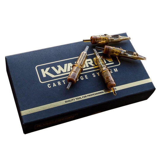 Kwadron Tattoo Needle Cartridge – 13 Curved Mag #10 Long Taper (30/13SEMLT) – 20 Stück