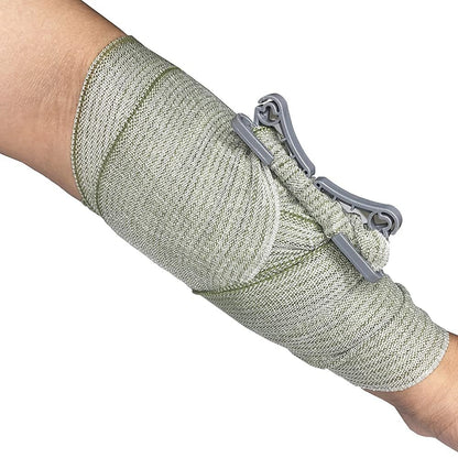 RHINO RESCUE 6" Israeli Style Notverband, Kompressions-Wundverband, medizinisch steril vakuumversiegelt, taktische Erste-Hilfe-Ausrüstung IFAK, 2 Stück