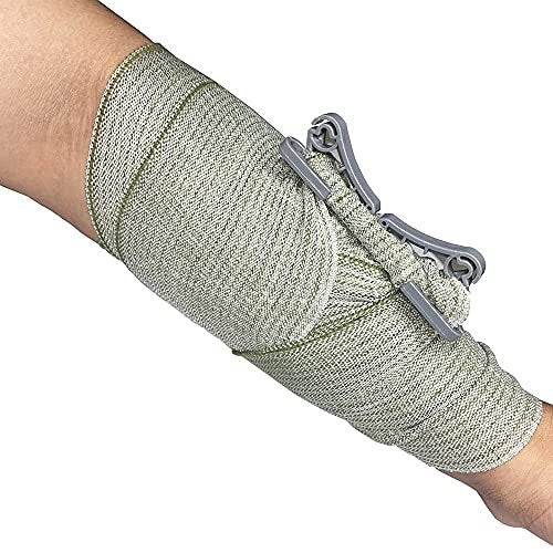 RHINO RESCUE 6" Israeli Style Notverband, Kompressions-Wundverband, medizinisch steril vakuumversiegelt, taktische Erste-Hilfe-Ausrüstung IFAK, 2 Stück