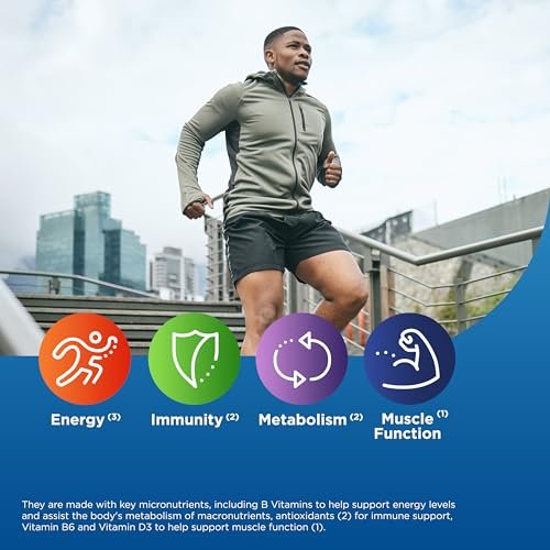 Centrum Multivitamin für Männer – 250 Tabletten | Vitamin D3, B-Vitamine, Antioxidantien | Glutenfrei, Nicht-GVO