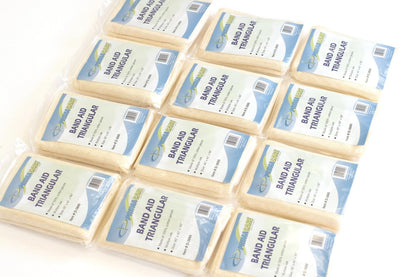 Primacare D-3680 Erste-Hilfe-Dreieckstuch zur Schienung bei Verstauchungen und Knochenbrüchen, Latexfrei, Vliesbaumwolle, 40x40x56 cm, 12er-Pack