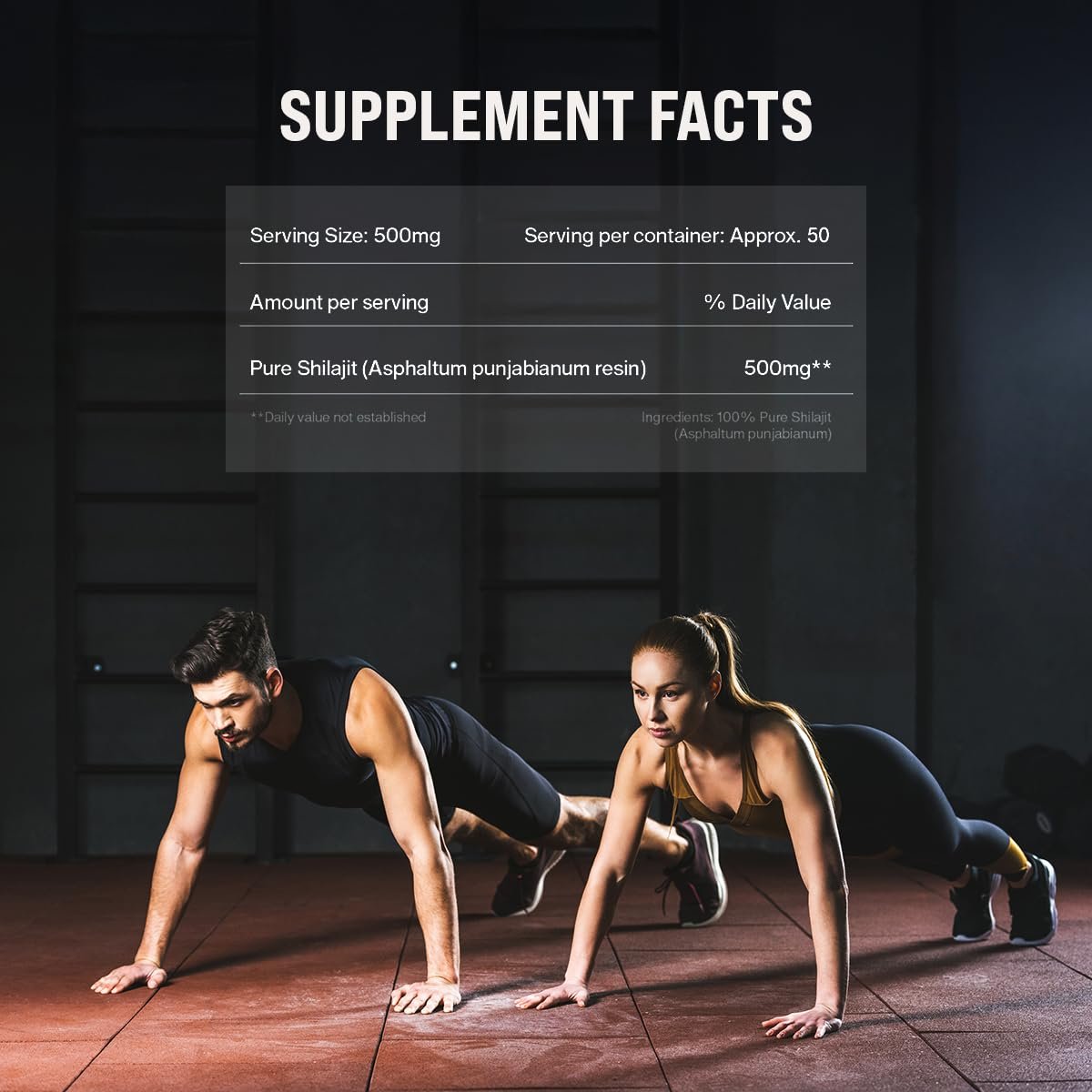Kapiva 100% Reines Himalaya Shilajit Harz – Hochwirksam für Männer & Frauen | 40 Portionen à 500 mg | 80+ Spurenelemente, bis zu 70% Fulvinsäure | Authentisch | Natürliche Energie & Immununterstützung