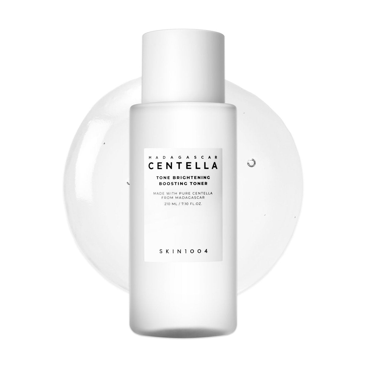 SKIN1004 Tone Balancing Boosting Toner – Koreanischer Centella Toner mit Niacinamid & MadeWhite für ebenmäßigen Hautton, sanftes Peeling, strahlende Haut, 210 ml