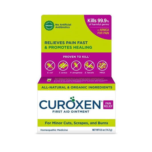 CUROXEN Wundsalbe mit Arnika – Erste-Hilfe-Salbe für Schnitte, Schürfwunden und Verbrennungen, 0,5 oz