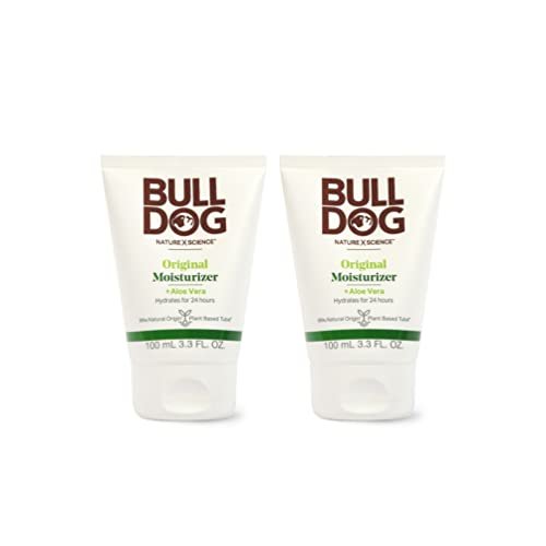 Bulldog Original Gesichtsfeuchtigkeitscreme für Männer, 3,3 Fl Oz (2er-Pack)