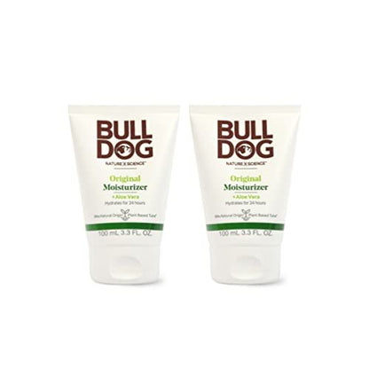Bulldog Original Gesichtsfeuchtigkeitscreme für Männer, 3,3 Fl Oz (2er-Pack)