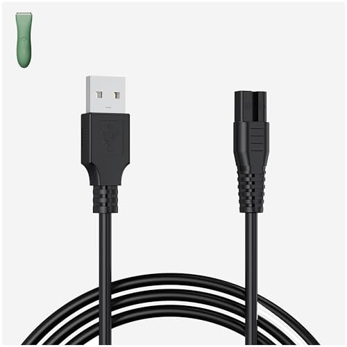 MEROM Ladekabel kompatibel mit Meridian Grooming Elektrorasierer Trimmer Ersatz-Ladekabel für Meridian Stromkabel-Adapter