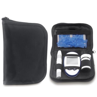 Hooshion Diabetes Travel Case – Diabetiker-Organizer-Aufbewahrungstasche für Blutzuckermessgerät und Zubehör