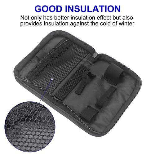 Hooshion Diabetes Travel Case – Diabetiker-Organizer-Aufbewahrungstasche für Blutzuckermessgerät und Zubehör
