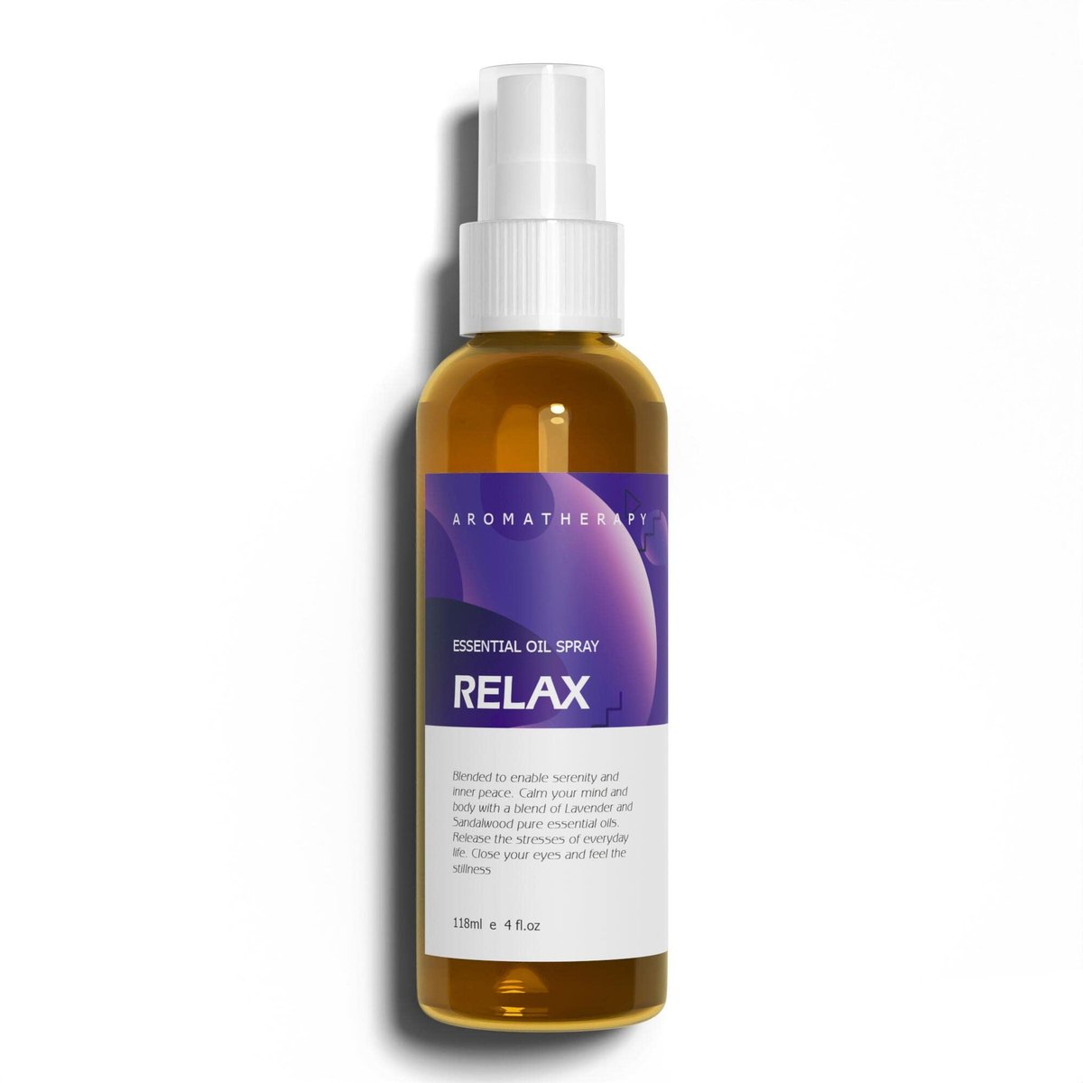 Benatu Lavendel-Sandelholz Ätherisches Öl Spray für Körper und Haare, 4 fl oz – Mehrzweck-Naturduft Aromatherapie Raumspray für Kissen, Stoffe, Bettwäsche, Auto