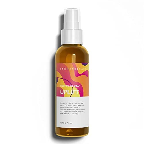 Benatu Citrus Vanilla Bio-Öl-Mischungsspray für Körper und Haar, Mehrzweck-Natural-Uplift-Duft-Aromatherapie-Raum- und Wäschespray für Bettwäsche, Kissen, Stoff, Auto 118 ml