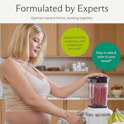 Needed. Expertly-Formuliertes pränatales Vitamin D3/K2 | Für Fruchtbarkeit, Schwangerschaft, Stillzeit und Wochenbett, Gesunde Immunität und Knochenentwicklung, Unterstützt den Vitamin-D-Spiegel in der Muttermilch | 60 Kapseln