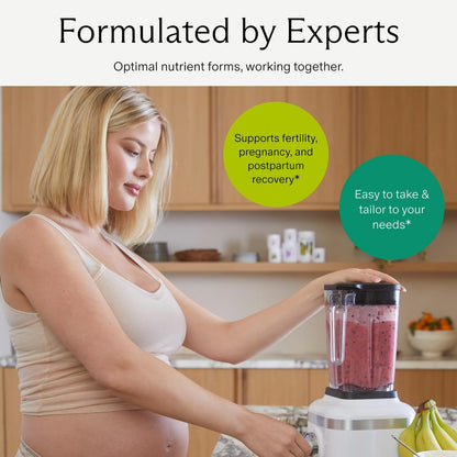 Needed. Expertly-Formuliertes pränatales Vitamin D3/K2 | Für Fruchtbarkeit, Schwangerschaft, Stillzeit und Wochenbett, Gesunde Immunität und Knochenentwicklung, Unterstützt den Vitamin-D-Spiegel in der Muttermilch | 60 Kapseln