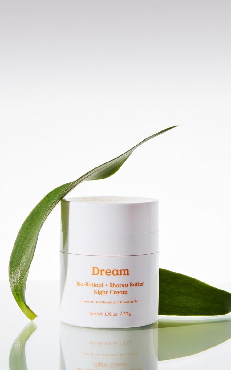 Three Ships - Dream Bio-Retinol + Shorea Butter Verjüngende Nachtcreme | Für einen ebenmäßigen Hautton, Feuchtigkeit, Glätte | Tierversuchsfrei, Vegan, Parabenfrei, Für empfindliche Haut (50 g)