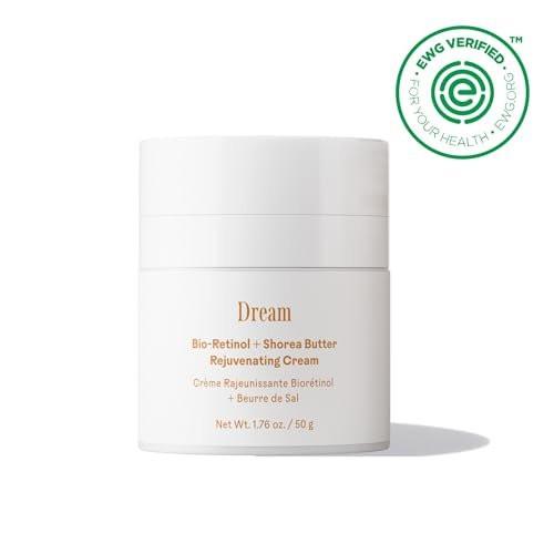 Three Ships - Dream Bio-Retinol + Shorea Butter Verjüngende Nachtcreme | Für einen ebenmäßigen Hautton, Feuchtigkeit, Glätte | Tierversuchsfrei, Vegan, Parabenfrei, Für empfindliche Haut (50 g)
