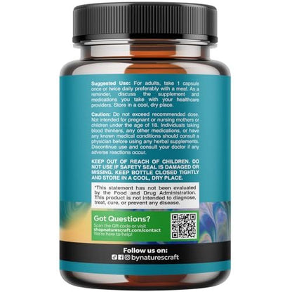 Free Form L-Tyrosin 500mg Kapseln – Hochdosiertes L-Tyrosin Supplement für mentale Energie und Fokus – Aminosäure Nootropikum zur Unterstützung von Stimmung, Konzentration und kognitiver Leistung