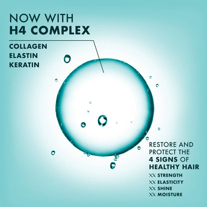 Nexxus Ultralight Smooth Glättendes Shampoo für krauses Haar mit Frizz Deflector Technologie und Biomimetic 18-MEA, 400 ml