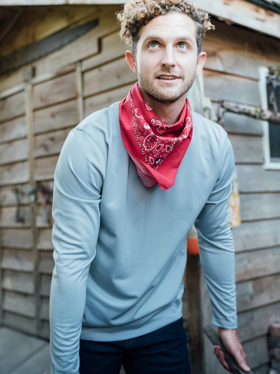 Insect Shield Insektenschutz-Bandana, Einheitsgröße (Wet Sand) – Effektiver Mückenschutz für Outdoor-Aktivitäten