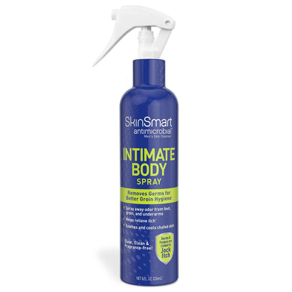 SkinSmart Antimicrobial Intimspray für Männer – Hypochlorous Shower in a Bottle, 8 oz – Beseitigt Bakterien, die Juckreiz und schlechte Gerüche verursachen