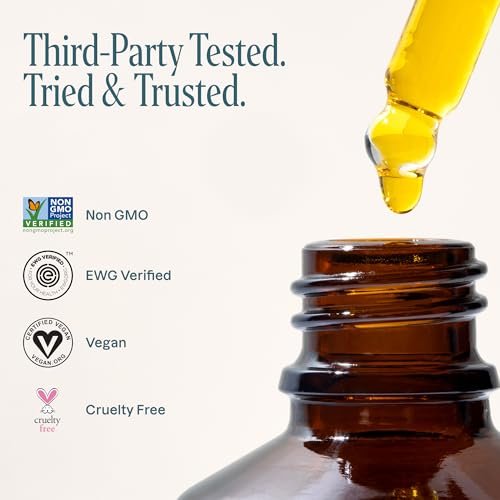 Cliganic Reines Vitamin E Öl für Haut, Narben, Haare & Gesicht - 60.000 IE, Non-GMO verifiziert | Natürliches D-Alpha Tocopherol