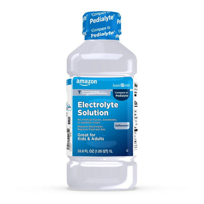 Elektrolytlösung zur Rehydrierung mit Zink – ungesüßt, ohne künstliche Aromen, 1 Liter (1er-Pack)