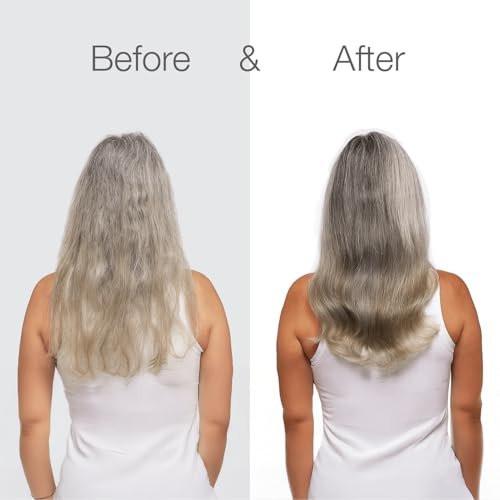 Better Not Younger Silver Lining Lila Haarmaske für Frauen 40+ - Tiefenpflege für graues, silbernes & blondes Haar - Buttermaske mit pflanzlichen Ölen - Hydratisiert & neutralisiert Gelbstich