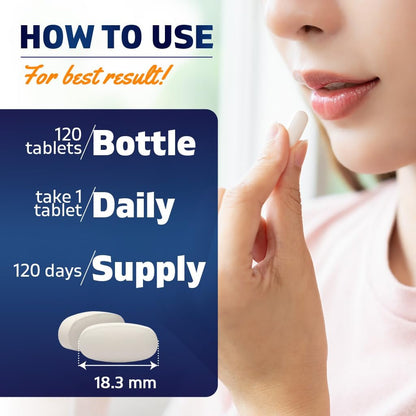 Vitamatic Vitamin B6 (Pyridoxin HCI), 500 mg – 120 vegane Tabletten für Energieproduktion, Stoffwechsel & Immunsystem