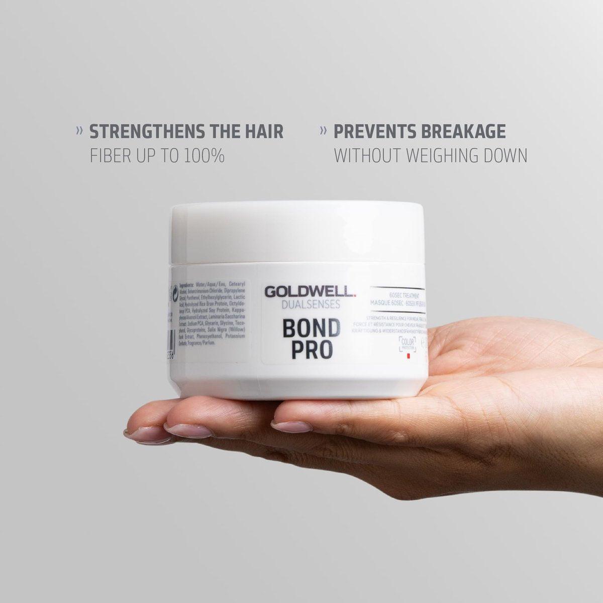Goldwell Dualsenses Bond Pro Strengthening 60Sec Treatment 200ml – Intensive Tiefenpflege für geschädigtes Haar