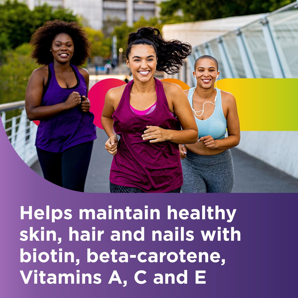 Centrum Multivitamin für Frauen – Multivitamin-/Mineralstoffpräparat mit Eisen, Vitamin D3, B-Vitaminen und Antioxidantien Vitamin C und E, glutenfrei, ohne Gentechnik – 65 Tabletten