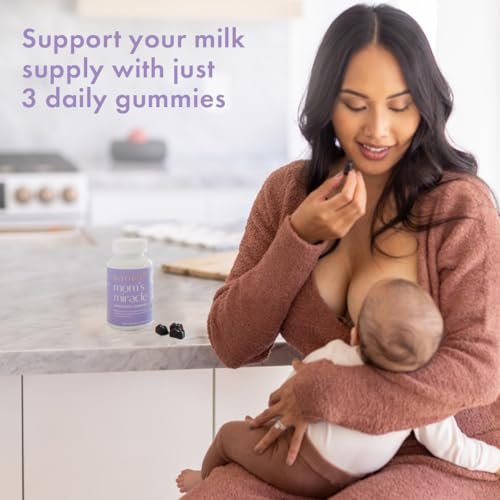 Boobie Bears Stillzeit-Gummibärchen | Unterstützt Milchproduktion, Immunsystem & Haarwachstum | Nahrungsergänzung für stillende Mütter mit Zink und Holunderbeere, 60 Stück