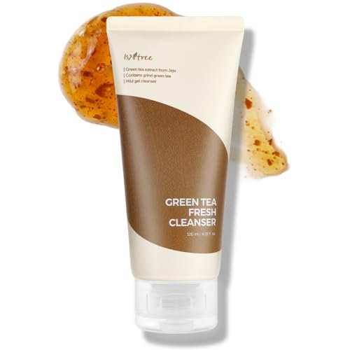 IsNtree Green Tea Fresh Cleanser 120ml – Mildes Gel-Reinigungsmittel mit grünem Tee aus Jeju