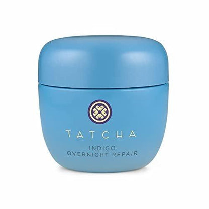 TATCHA Indigo Overnight Repair | Gesichtscreme & Serum Behandlung, Duftfreie Nachtcreme, 50 ml | 1,7 oz