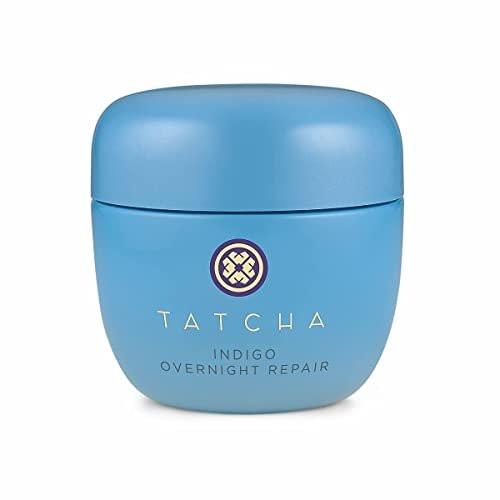 TATCHA Indigo Overnight Repair | Gesichtscreme & Serum Behandlung, Duftfreie Nachtcreme, 50 ml | 1,7 oz