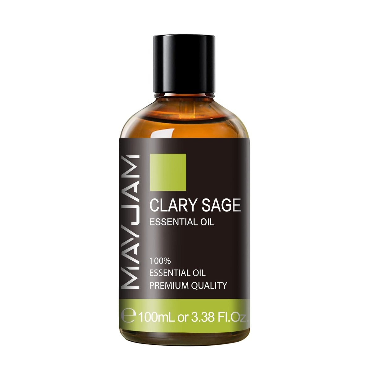 MAYJAM Clary Salbei Ätherisches Öl mit Glaspipette - Reines Clary Salbei Öl für Diffuser und Aromatherapie - 100 ml