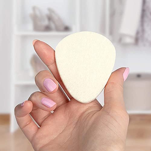 18er-Pack Ballenpolster – Metatarsal Pads zur Schmerzlinderung im Vorfuß, 1/4 Zoll dicke Filz-Fußpolster für Frauen und Männer bei Plantarfasziitis und Neurom
