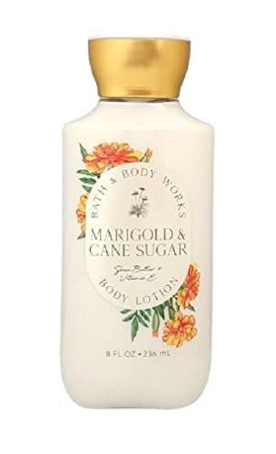 Bath and Body Works Marigold & Cane Sugar Lotion 8 Unzen mit Shea und Vitamin E