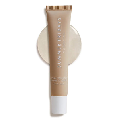 Summer Fridays Lip Butter Balm - Vanille - Feuchtigkeitsspendender Lippenbalsam und Lippenmaske für sofortige Feuchtigkeit, Glanz und Pflege (14,2 g)