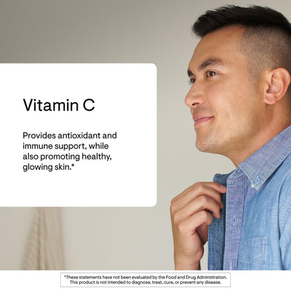 THORNE Vitamin C 1.000 mg – 60 Kapseln – Immunsystem & Kollagenbildung – Antioxidans – glutenfrei, laktosefrei, sojafrei – drittanbieterzertifiziert