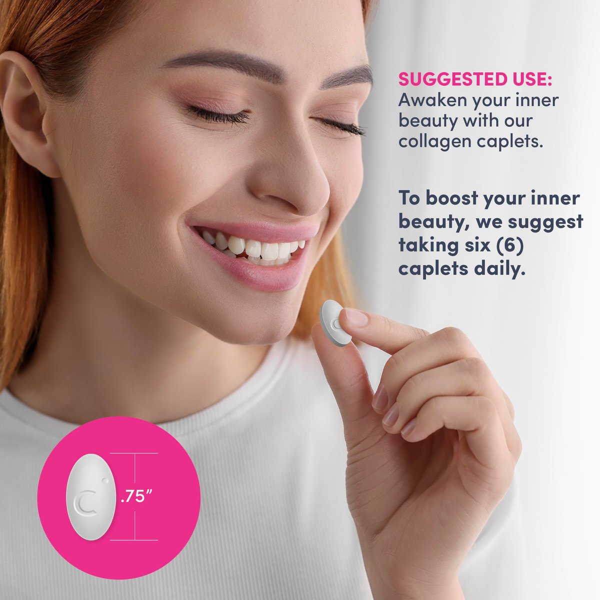 NeoCell Kollagen-Peptide-Tabletten | 180 Tabletten | mit Vitamin C und Biotin | Weidehaltung Rind | Für Haar, Haut & Nägel | Für Frauen und Männer
