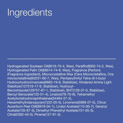 Bath & Body Works Midnight Blue Citrus 3-Docht-Kerze – Duftkerze für Zuhause – langanhaltender, raumfüllender Duft – hohe Duftölkonzentration – Sojawachsmischung