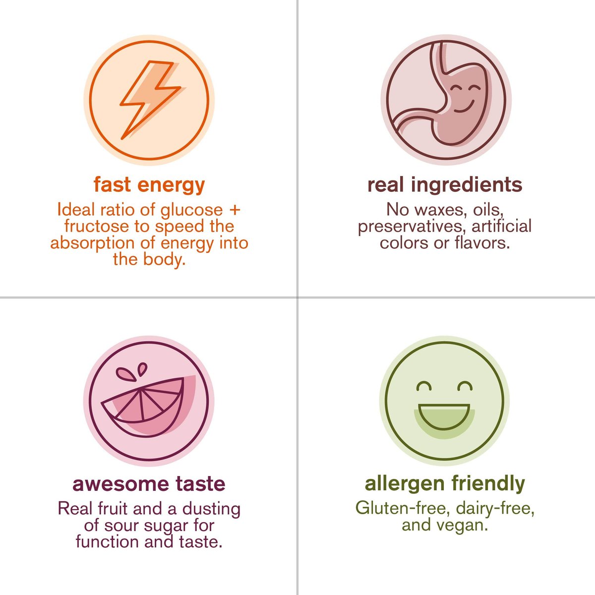 Skratch Labs Energy Chews – Fruchtige Energie-Gummis für Läufer, Radfahrer & Ausdauersportler | Schnelle Kohlenhydrate, leicht verdaulich, echte Früchte | Gel-Alternative für Läufe & Fahrten | Sortenpaket 10er-Pack | Glutenfrei, vegan