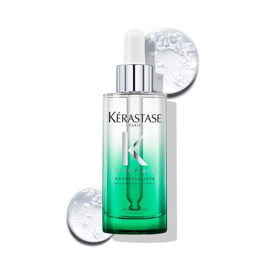 KÉRASTASE Specifique Potentialiste Haar- und Kopfhaut Serum – Universelles Schutzserum für die Kopfhaut mit Vitamin C, sulfatfrei, für normale, trockene, empfindliche oder fettige Kopfhaut, 90 ml