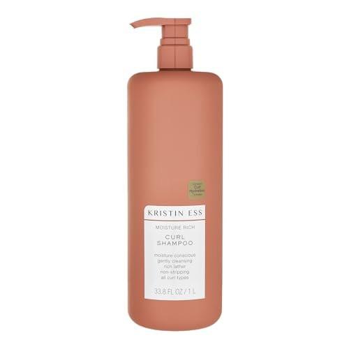 Kristin Ess Feuchtigkeitsspendendes Curl Shampoo für wellige bis enge Locken 2A-4C – leicht reinigend, Anti-Frizz, sulfat-, paraben- & silikonfrei, 33,8 fl. oz.