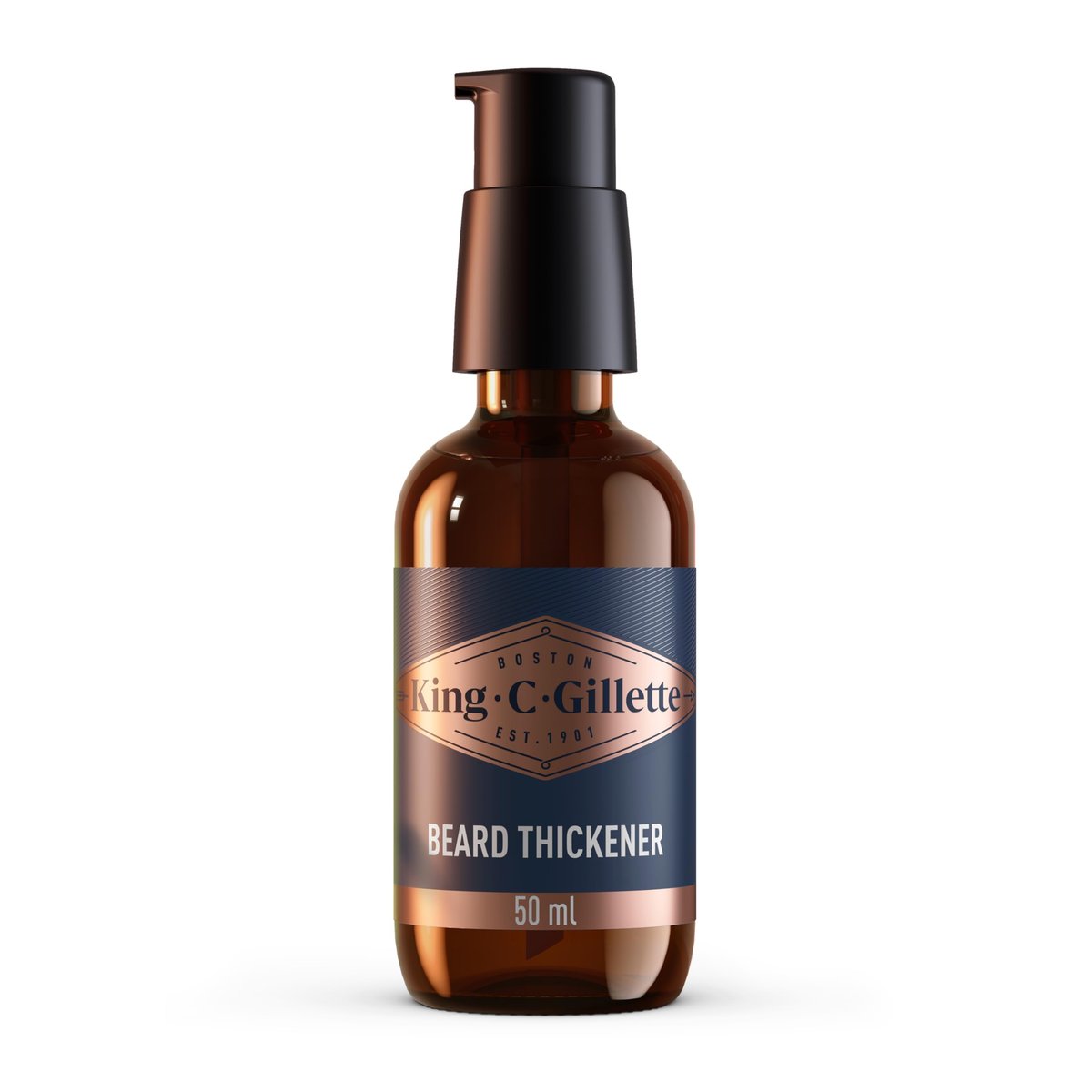 King C. Gillette Bartverdicker mit Vitamin B-Komplex und Koffein, 48 ml