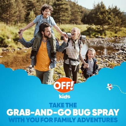 OFF! Kids Mücken- und Zeckenspray, botanisch inspiriert, sicher für Kinder, 118 ml
