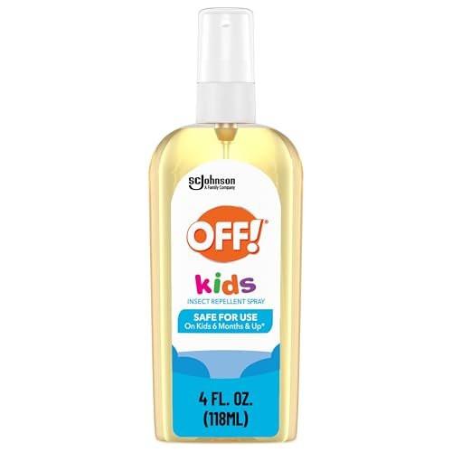 OFF! Kids Mücken- und Zeckenspray, botanisch inspiriert, sicher für Kinder, 118 ml
