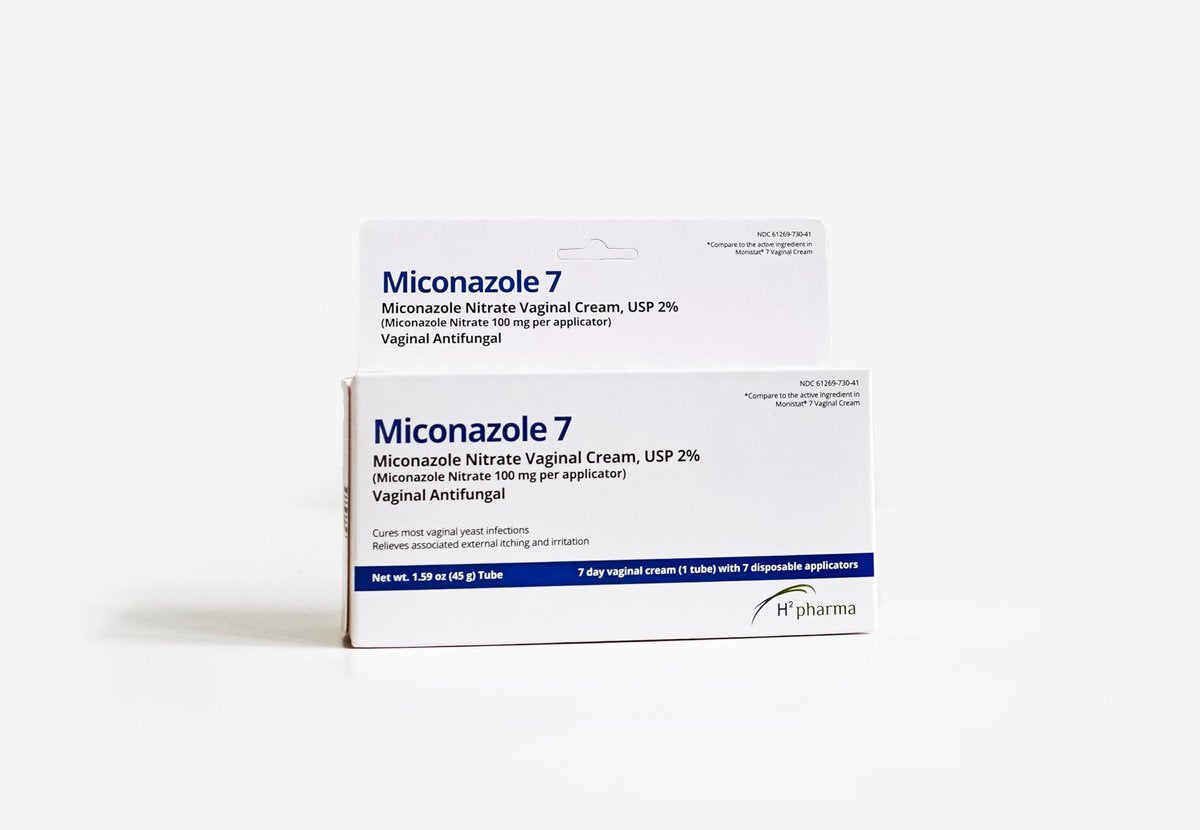 h2 pharma Miconazol 7 - Miconazol-Nitrat Creme, USP 2%, 45 g Tube