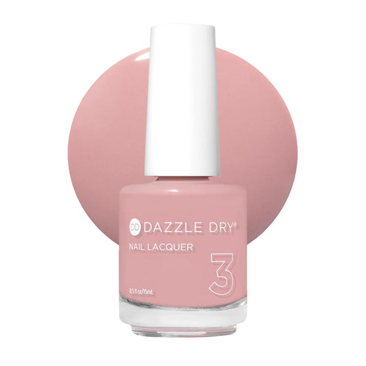 Dazzle Dry Nagellack (Schritt 3) - Less is Mauve - Ein deckender, zarter, errötender Mauve-Ton (15 ml)