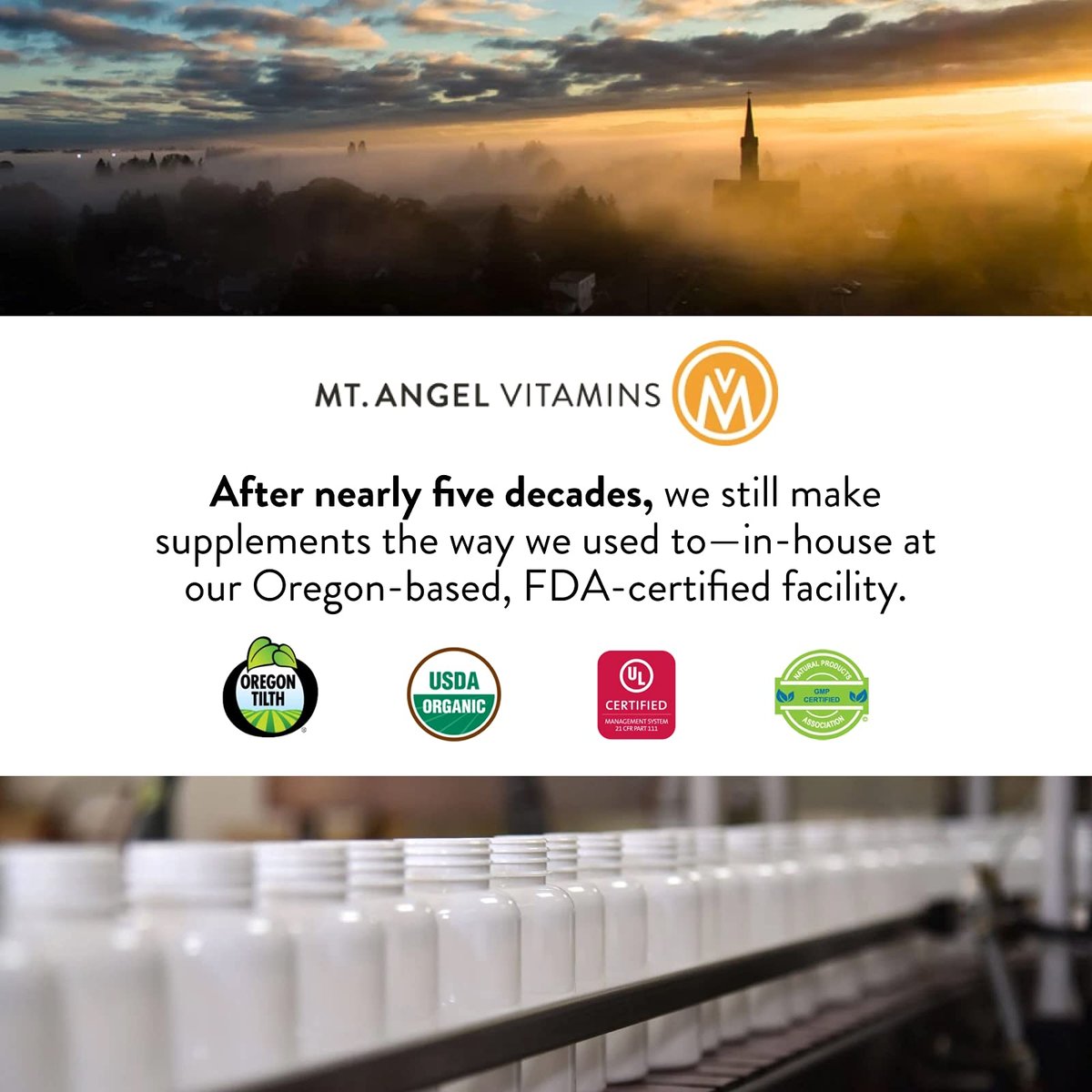 Mt. Angel Vitamins Flüssiges Vitamin D3 mit K2 Tropfen – 5000 IE D3 Trans MK7 K2 – Vegan, Non-GMO, Glutenfrei – Knochen-, Herz- und Immununterstützung – für Erwachsene, Kinder & Kleinkinder | 60 ml