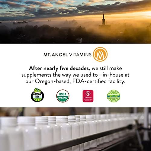 Mt. Angel Vitamins Flüssiges Vitamin D3 mit K2 Tropfen – 5000 IE D3 Trans MK7 K2 – Vegan, Non-GMO, Glutenfrei – Knochen-, Herz- und Immununterstützung – für Erwachsene, Kinder & Kleinkinder | 60 ml